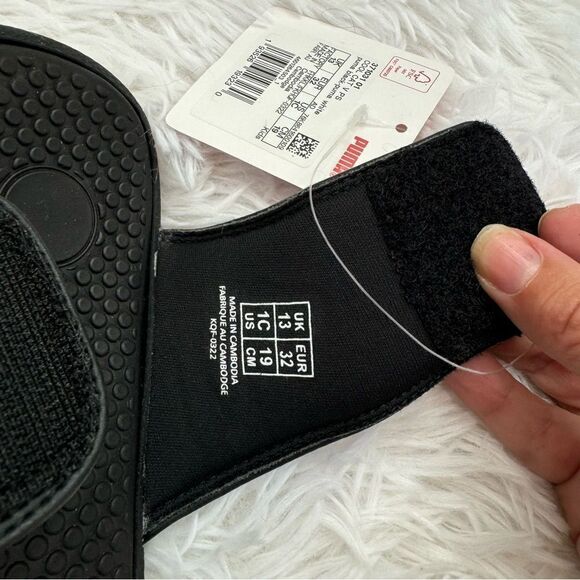 Puma Cool Cat Adjustable Velcro Slide Flip Flop Sandals NWT - Picture 5 of 6
